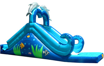 water slides